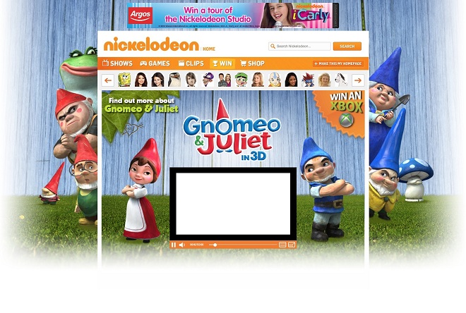 Gnomeo and Juliet  Nickelodeon